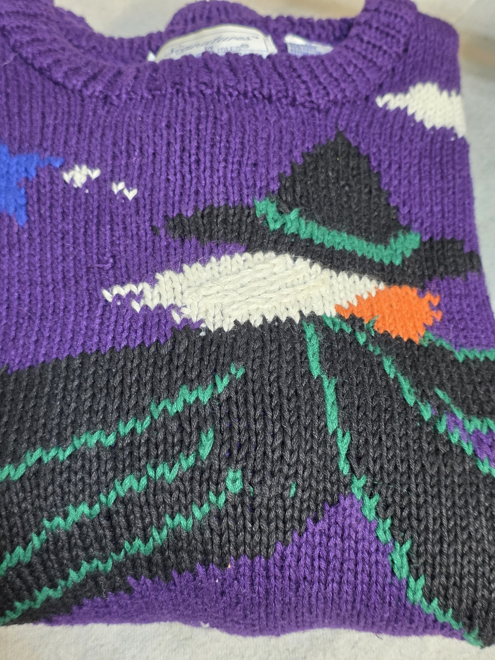 Vintage Halloween sweater by Northern Isles - Picture 7 of 8